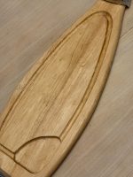 Liela izmēra koka, servējamā paplāte ar zivs motīvu (5718) - Image 7