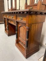 Ļoti liela izmēra Viktorijas laikmeta tualetes sekretārs ar spoguļiem — R. Garnett & Sons, Anglija, ap 1880 (1179) - Image 4