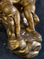 Gilt Wall Console with Two Putti — Neo-Rococo, Wall-Mounted, Medium Weight, France/Italy, c. 1880–1920 (6657) - Image 3