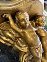 Gilt Wall Console with Two Putti — Neo-Rococo, Wall-Mounted, Medium Weight, France/Italy, c. 1880–1920 (6657) - Image 5
