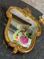 Spogulis Zelta Krāsas Rāmī, Neliela Izmēra (7176) - Image 3