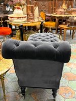 Viktoriansk schäslongsoffa i Napoleon III-stil (6218) - Bild 18