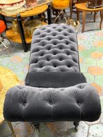 Viktoriansk schäslongsoffa i Napoleon III-stil (6218) - Bild 3