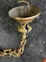 griestu lampa ar stikla kupolu, iekšpusē vieta 1 spuldzei (6665) - Image 10