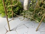 Metāla Galdiņi ar Melnu Stiklu, Maza Izmēra (3340) - Image 20
