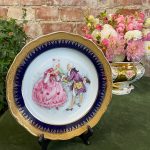 Porcelāna "Limoge" šķīvis, maza izmēra (2558)