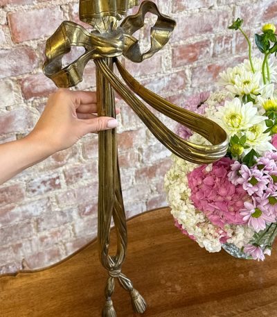 Bronzes vægmonteret paraplystativ, mellemstort (5928)