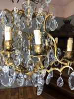 Bronzas Lampa ar Kristāliem, Liela Izmēra (3564) - Image 11