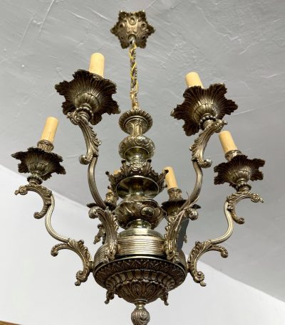 Metal lampe, mellemstørrelse (2819)