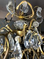 Bronzas Lampa ar Kristāliem, Liela Izmēra (3564) - Image 16