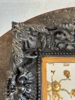 spogulis melnā krāsā ar facetu, kompozītmateriāls, vidēja izmēra (7261) - Image 12