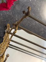 Gilt Brass Mirror Coat Rack with Hat Rack in Rococo Style (7090) - Image 17