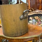 antique large copper pot