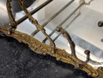Gilt Brass Mirror Coat Rack with Hat Rack in Rococo Style (7090) - Image 13