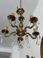 Neliela izmēra griestu lampa ar kristāliņiem, 5 spuldzēm (6671) - Image 2