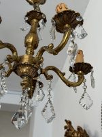 Neliela izmēra griestu lampa ar kristāliņiem, 5 spuldzēm (6671) - Image 6