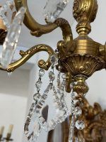 Neliela izmēra griestu lampa ar kristāliņiem, 5 spuldzēm (6671) - Image 8