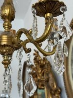 Neliela izmēra griestu lampa ar kristāliņiem, 5 spuldzēm (6671) - Image 9