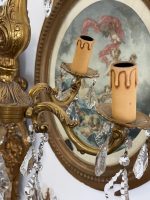 Neliela izmēra griestu lampa ar kristāliņiem, 5 spuldzēm (6671) - Image 12