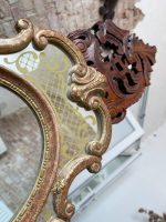 Gold Colored Mirror, Medium Size (3326) - Image 10