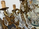 Neliela izmēra griestu lampa ar kristāliņiem, 5 spuldzēm (6671) - Image 13