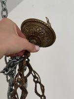 Griestu lampa ar puķītēm, vidēja izmēra, 5 spuldzēm, lampai ir gara ķēde, kuru var pēc nepieciešamības saīsināt (6669) - Image 19