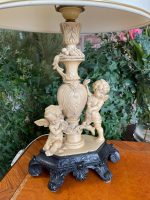 Bordlampe med engler, lys (2938) - Bilde 2