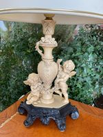 Bordlampe med engler, lys (2938) - Bilde 4