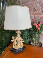 Bordlampe med engler, lys (2938) - Bilde 7