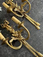 Pair of Bronze Wall Sconces, Louis XVI Style (6539) - Image 6