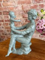 Terracotta Figurine, Bluish-Green, Medium Size (5989) - Image 2