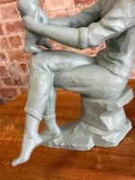 Terracotta Figurine, Bluish-Green, Medium Size (5989) - Image 11