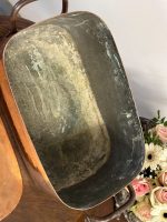 Sens kapara trauks ar vāku — historisma stilā - antique copper covered pan (5331) - Image 15