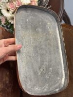 Sens kapara trauks ar vāku — historisma stilā - antique copper covered pan (5331) - Image 17