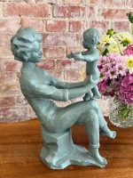 Terracotta Figurine, Bluish-Green, Medium Size (5989) - Image 3