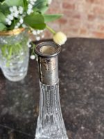 Kristāla karafe ar sudrabu — Art Deco stilā (Antique Crystal Decanter with Silver) (6630) - Image 9