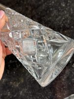 Kristāla karafe ar sudrabu — Art Deco stilā (Antique Crystal Decanter with Silver) (6630) - Image 8