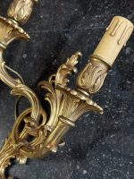 4 st snygga vägglampor, brons, medelstorlek (7038) - Bild 13