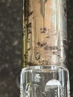 Kristāla karafe ar sudrabu — Art Deco stilā (Antique Crystal Decanter with Silver) (6630) - Image 5