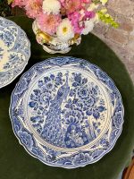 Liels šķīvis "Delft" ar rokām apgleznots (2516)