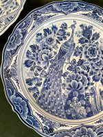 Liels šķīvis "Delft" ar rokām apgleznots (2516) - Image 3