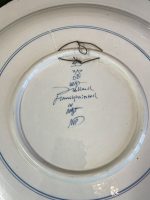 Liels šķīvis "Delft" ar rokām apgleznots (2516) - Image 6
