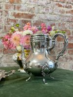 Apsudrabots tējas un kafijas servējamais komplekts ar paplāti — baroka stilā, (Silver Plated Tea and Coffee Service with Tray — Baroque Style) (2551) - Image 13