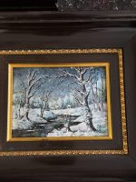 Divas Limoges emaljas glezniņas melnos rāmjos — Romantisma stilā (Two Limoges Enamel Paintings in Black Frames) (7063) - Image 6