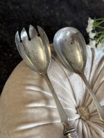 2 stk. bordtilbehør med glass-/krystallhåndtak (7145) - Bilde 7
