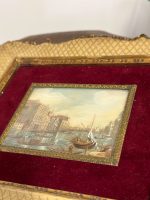 Miniatūra Glezniņa ar Venēcijas Skatu, Viegla Pēc Svara (5328) - Image 9