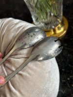 2 stk. bordtilbehør med glass-/krystallhåndtak (7145) - Bilde 8