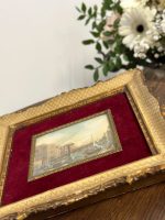 Miniatūra Glezniņa ar Venēcijas Skatu, Viegla Pēc Svara (5328) - Image 13