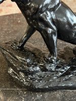 Art Deco Black Lion Figure (7065) - Image 4