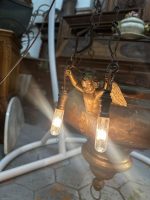 Liela Izmēra, Lampa ar Eņģeļiem, 6 Spuldzes, Smaga (4990) - Image 6